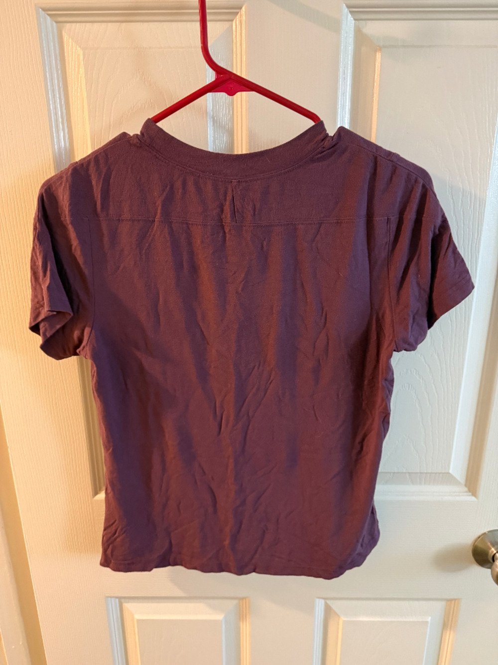 Burgundy Zara shirt